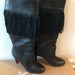 Christian Louboutin Fringe boots